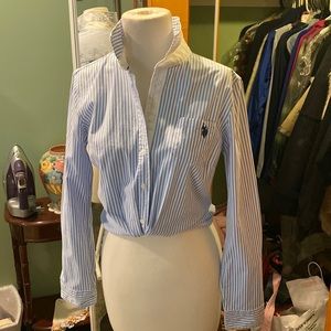 Women’s Ralph Lauren Polo dress shirt.